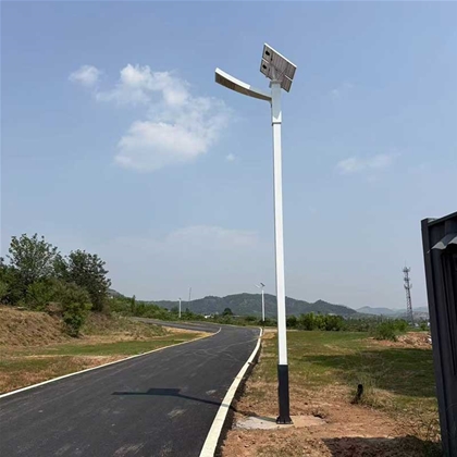 拉萨路边太阳能路灯安装