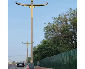 拉萨一体化路灯安装