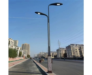 拉萨一体化路灯安装